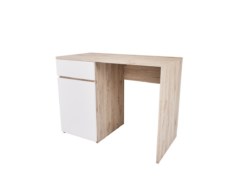 Modulo íróasztal (Fehér tölgy-Fehér) modern