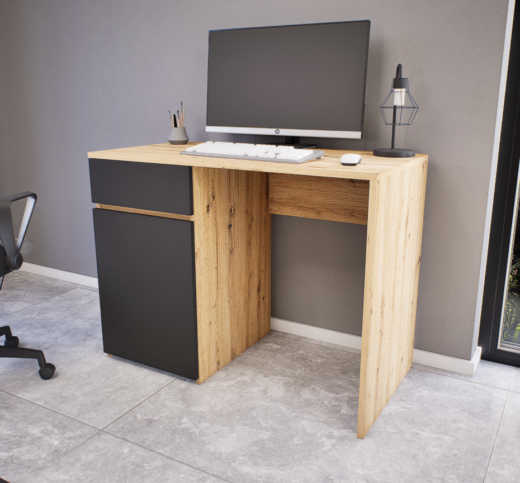 Modulo íróasztal (Artisan-Antracit) modern