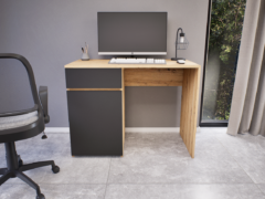 Modulo íróasztal (Artisan-Antracit) modern