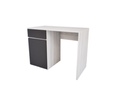 Modulo íróasztal (Hófehér kőris-Antracit) modern