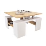 Tavolo Dohányzóasztal (Fehér-Artisan) modern