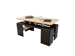Cubara Dohányzóasztal (Antracit-Artisan) modern
