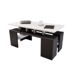 Cubara Dohányzóasztal (Antracit-Hófehér kőris) modern