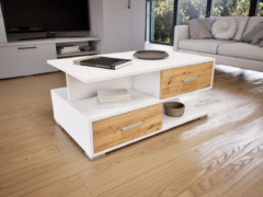 Vivante Dohányzóasztal (Fehér-Artisan) modern