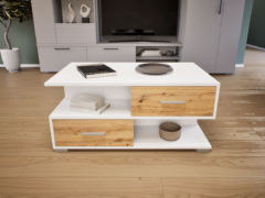 Vivante Dohányzóasztal (Fehér-Artisan) modern