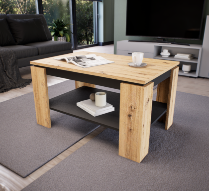 Cortena Dohányzóasztal (Artisan-Antracit) modern