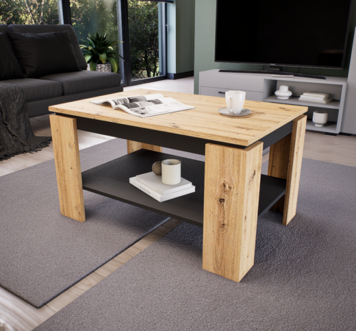Cortena Dohányzóasztal (Artisan-Antracit) modern