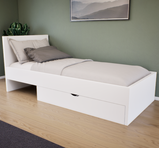 Sorello Ágykeret 90 cm (Fehér) modern