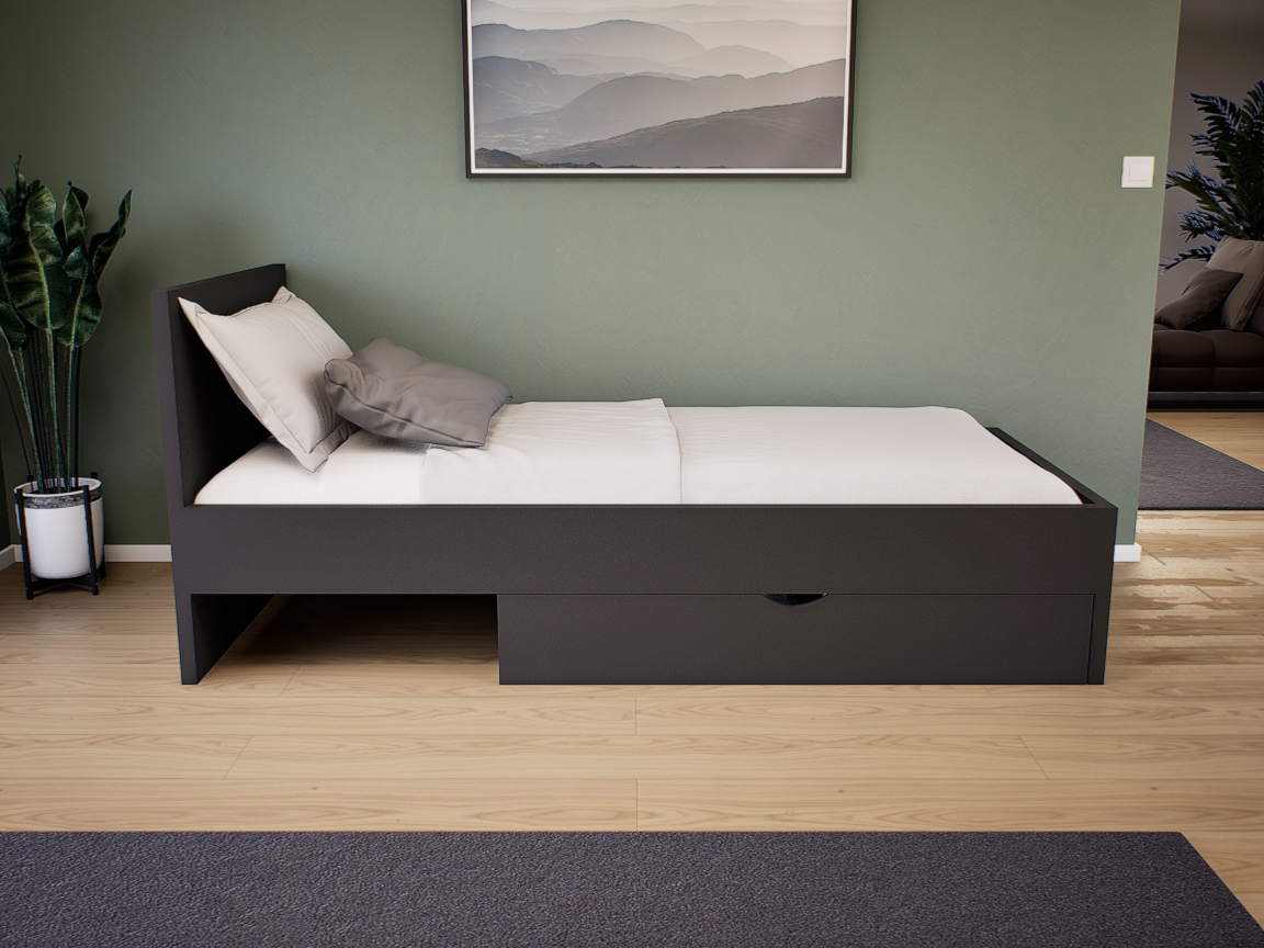 Sorello Ágykeret 90 cm (Antracit) modern