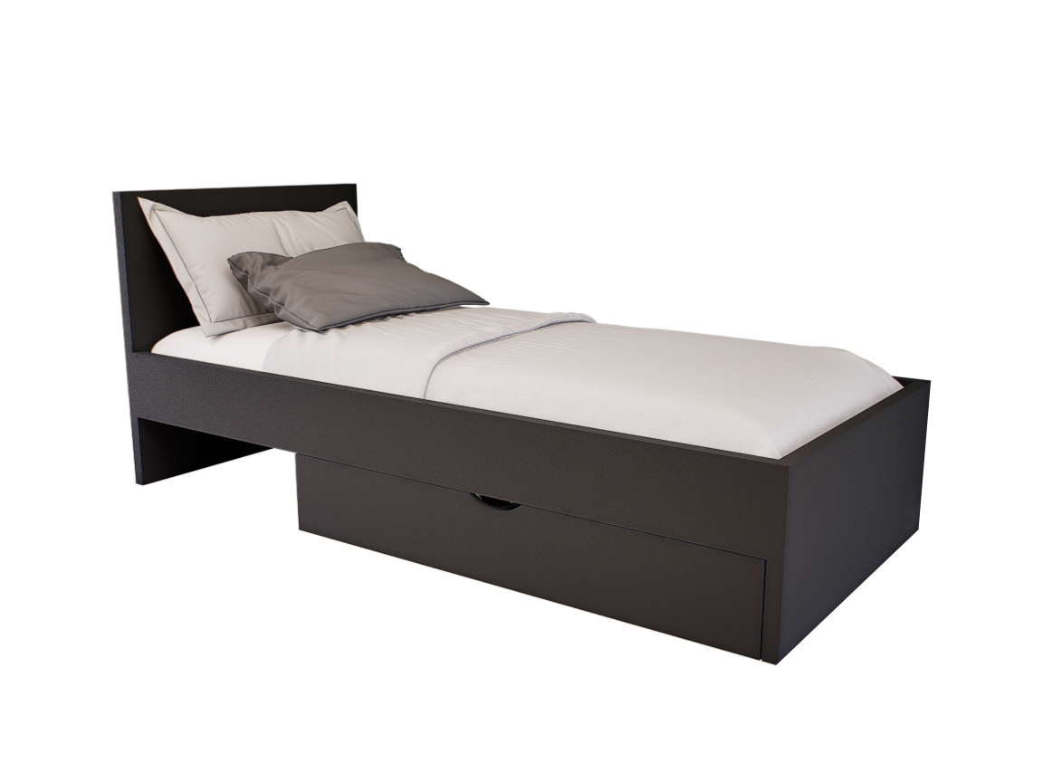 Sorello Ágykeret 90 cm (Antracit) modern