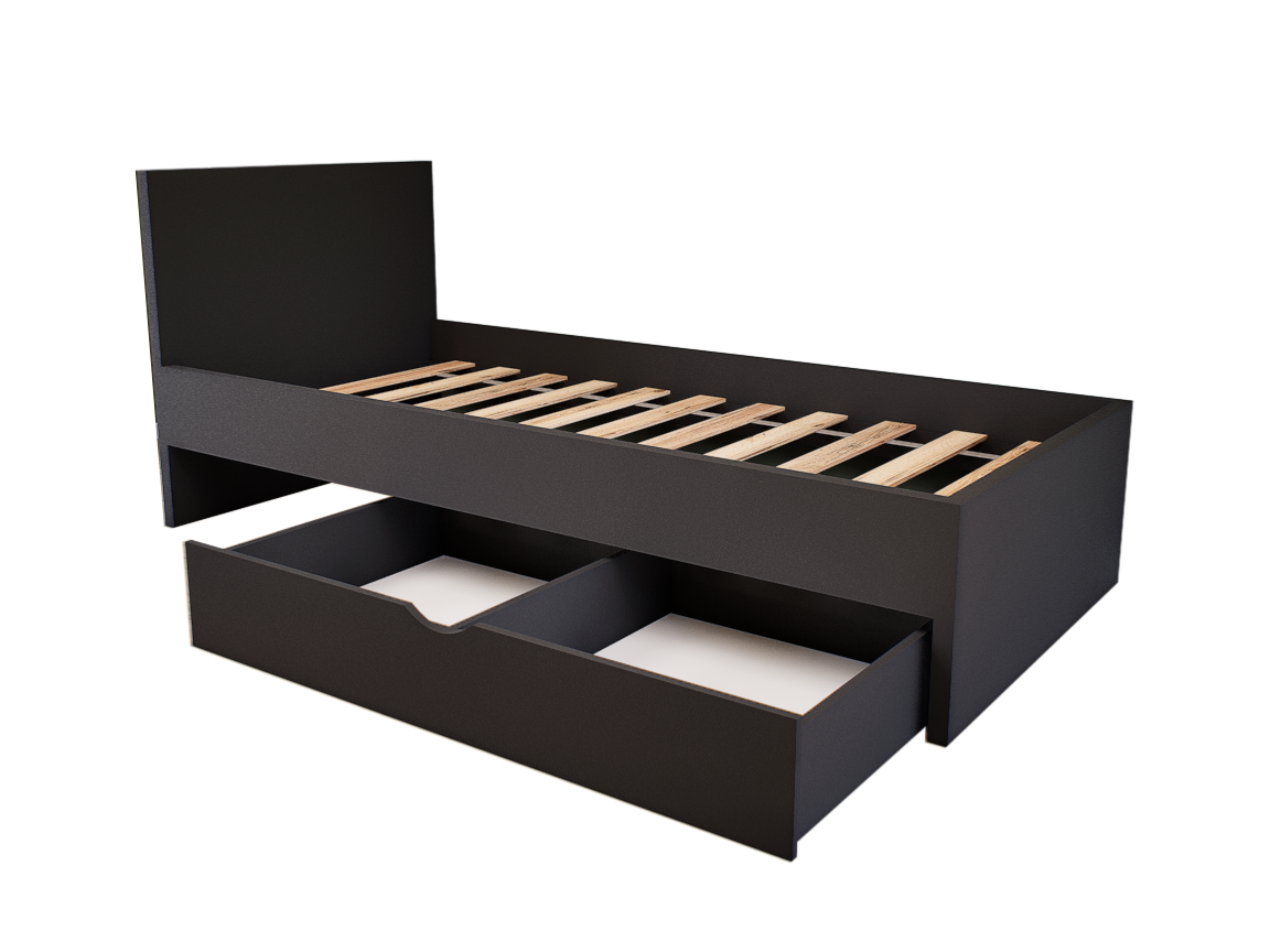 Sorello Ágykeret 90 cm (Antracit) modern
