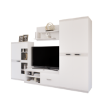 Varenna szekrénysor (Fehér-Hófehér kőris) modern