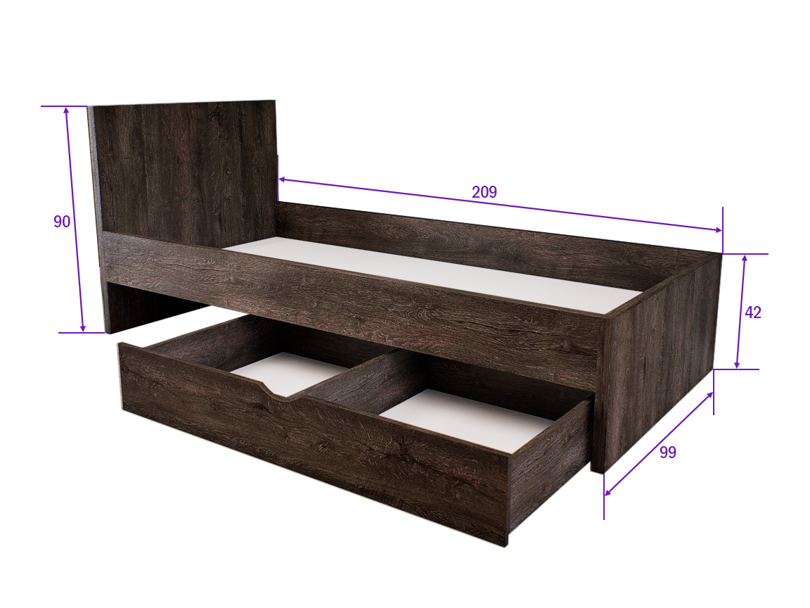 Sorello Ágykeret 90 cm (Concordia) modern