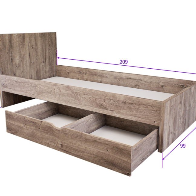 Sorello Ágykeret 90 cm (Gotland) modern