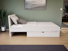 Sorello Ágykeret 90 cm (Hófehér kőris) modern