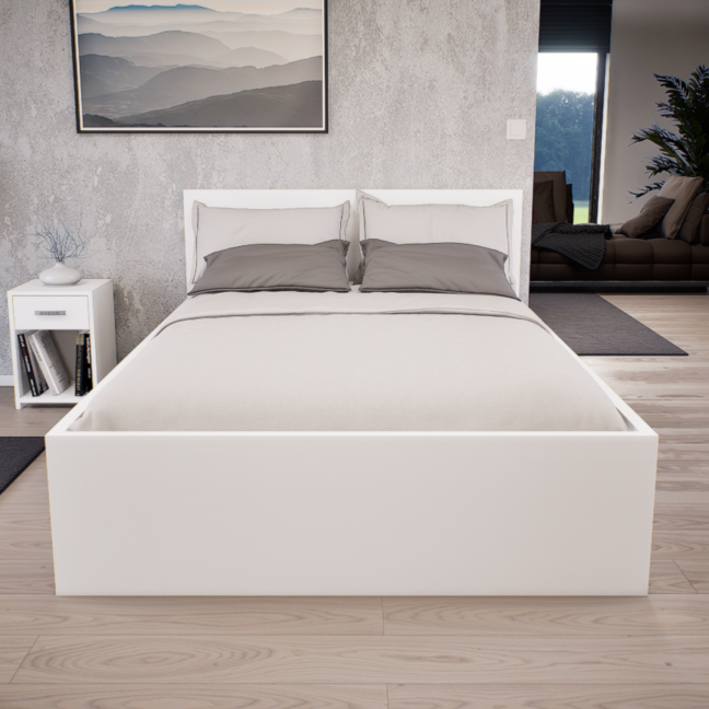 Sorello Ágykeret 140 cm (Fehér) modern