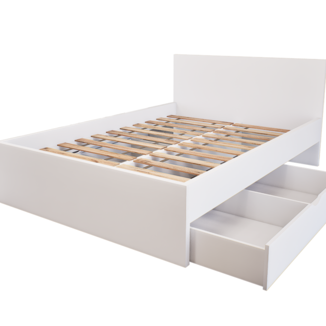 Sorello Ágykeret 140 cm (Fehér) modern