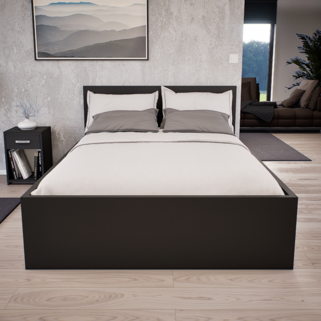 Sorello Ágykeret 140 cm (Antracit) modern