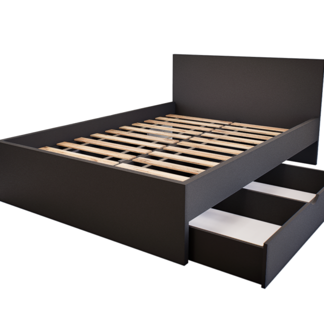 Sorello Ágykeret 140 cm (Antracit) modern