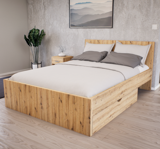 Sorello Ágykeret 140 cm (Artisan) modern