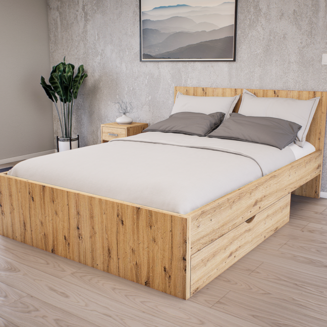 Sorello Ágykeret 140 cm (Artisan) modern
