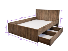 Sorello Ágykeret 140 cm (Bolzánó) modern