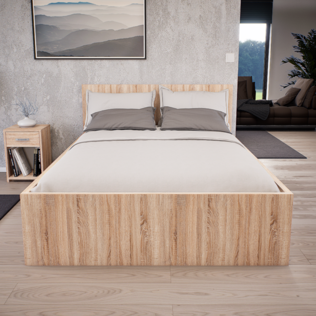Sorello Ágykeret 140 cm (Sonoma) modern