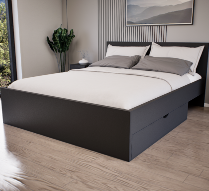 Sorello Ágykeret 160 cm (Antracit) modern