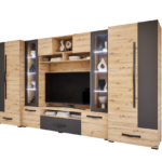 Onyx szekrénysor (Artisan-Antracit) modern