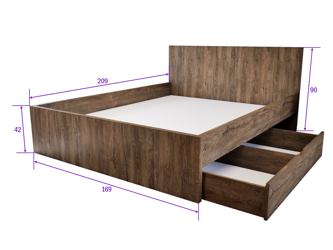 Sorello Ágykeret 160 cm (Bolzánó) modern
