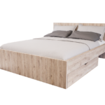 Sorello Ágykeret 160 cm (Fehér tölgy) modern