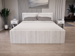 Sorello Ágykeret 160 cm (Hófehér kőris) modern