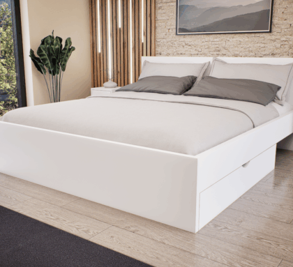 Sorello Ágykeret 180 cm (Fehér) modern