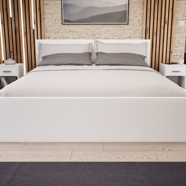 Sorello Ágykeret 180 cm (Fehér) modern