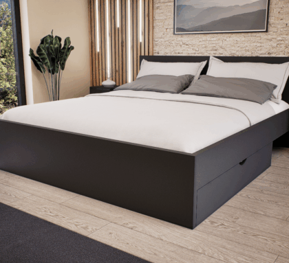 Sorello Ágykeret 180 cm (Antracit) modern