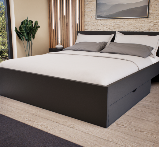 Sorello Ágykeret 180 cm (Antracit) modern