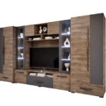 Onyx szekrénysor (Bolzánó-Antracit) modern