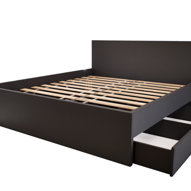 Sorello Ágykeret 180 cm (Antracit) modern
