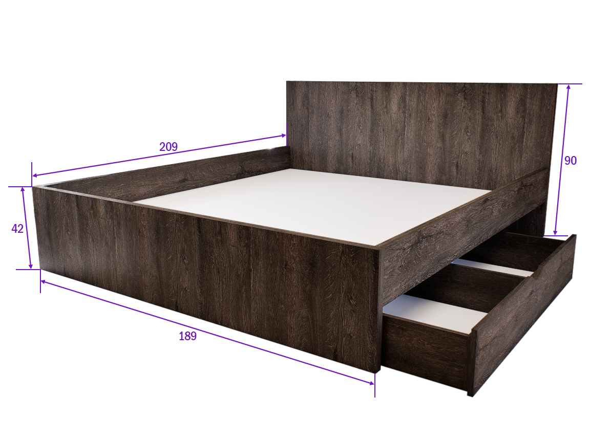 Sorello Ágykeret 180 cm (Concordia) modern