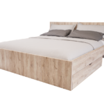 Sorello Ágykeret 180 cm (Fehér tölgy) modern