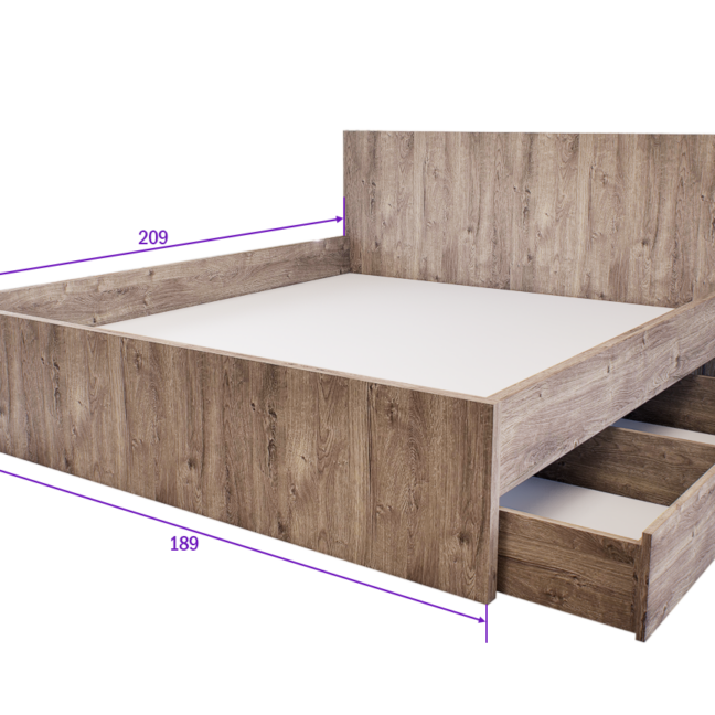 Sorello Ágykeret 180 cm (Gotland) modern
