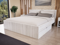 Sorello Ágykeret 180 cm (Hófehér kőris) modern