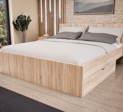 Sorello Ágykeret 180 cm (Sonoma) modern