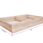 Sorello Ágyneműtartó (Sonoma) modern