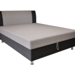 Aventino Franciaágy (Szürke-Fekete) modern