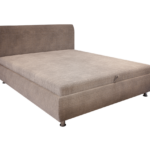 Romancia Franciaágy (Barna-Világosbarna) modern