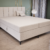 Regalio Boxspring Franciaágy (Világosbarna) modern