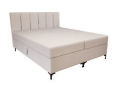 Regalio Boxspring Franciaágy (Világosbarna) modern