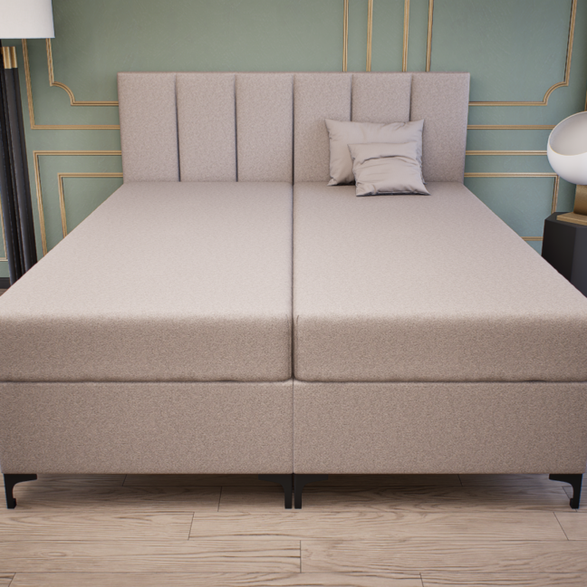 Regalio Boxspring Franciaágy (Barna) modern