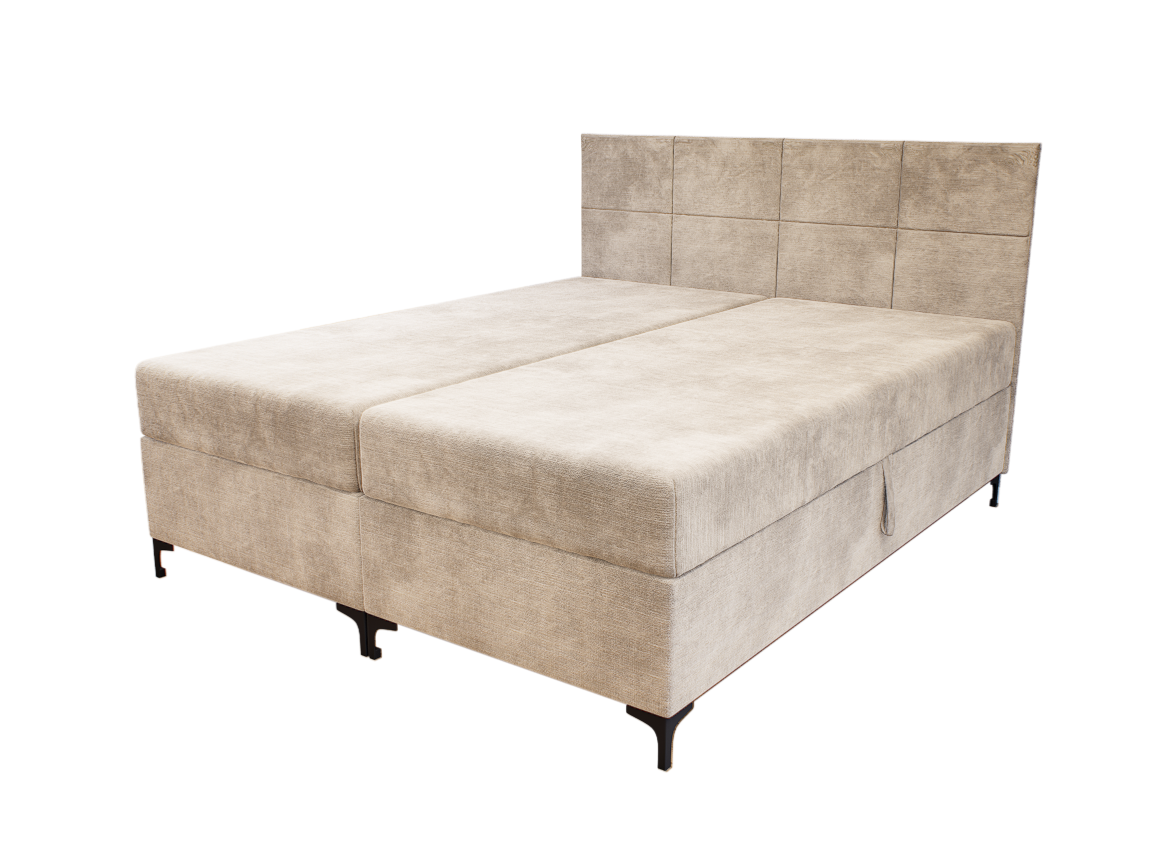 Verano Boxspring Franciaágy (Bézs) modern